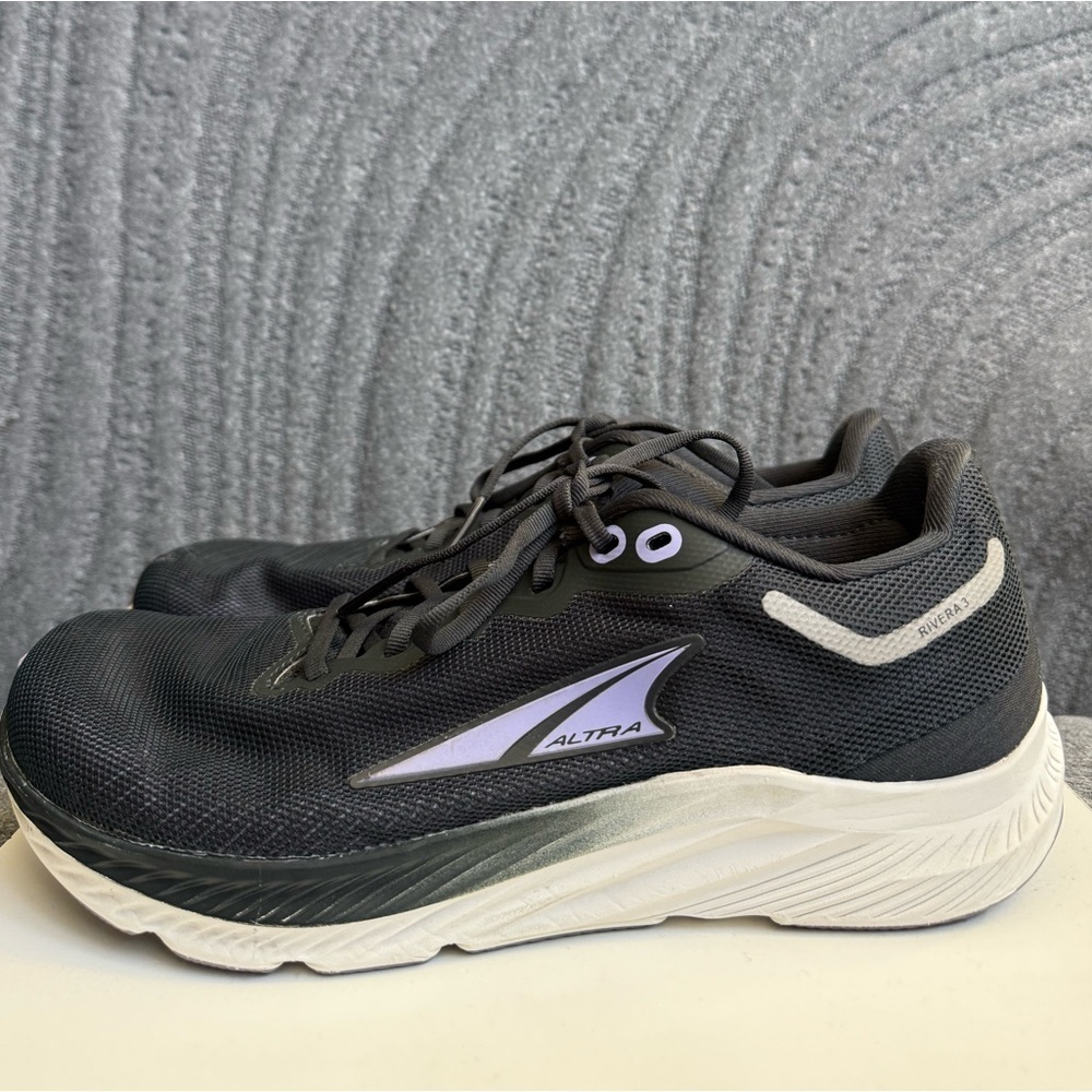 Altra Womens Rivera 3 AL0A7R7N000 Black Purple Sneakers Running Shoe Size 8.5 - Picture 2 of 14